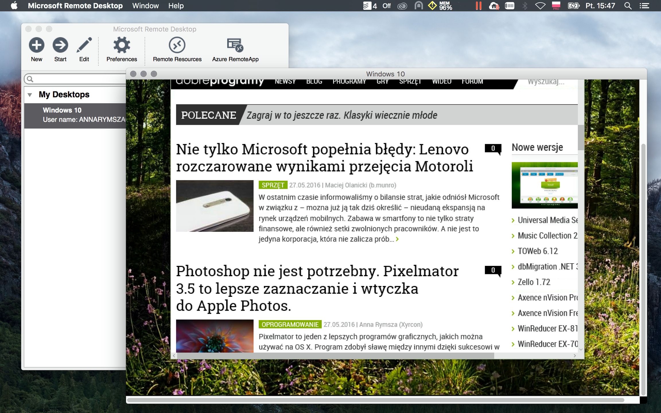 OS X