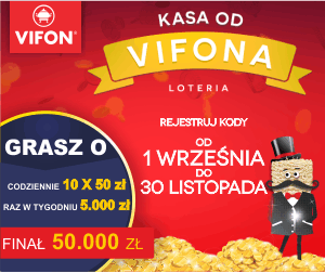 Loteria promocyjna "Kasa od Vifona"