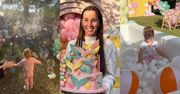 Lil Masti HUCZNIE świętuje 2. urodziny córki: mnóstwo atrakcji, bańki mydlane i basen z kulkami