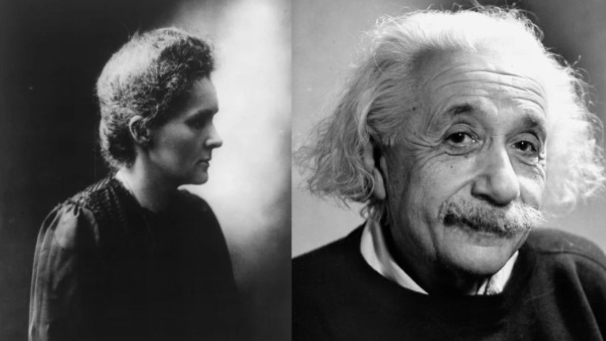 Maria Skłodowska-Curie, Albert Einstein