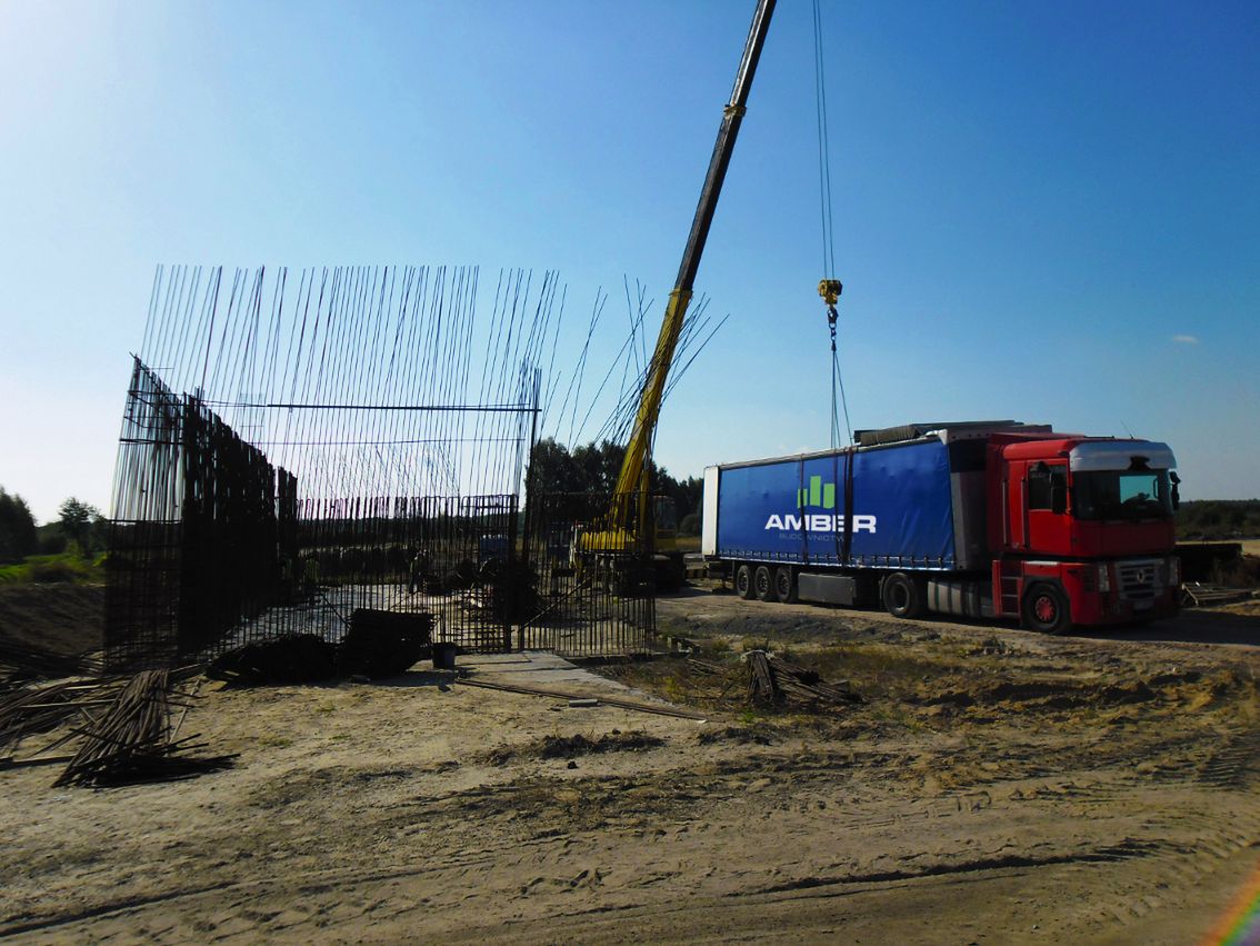 Budowa autostrady, fot. Amber Budownictwo