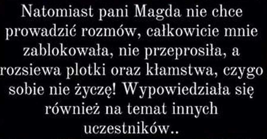 Ania ze "Ślubu od pierwszego wejrzenia" oskarża ekspertkę 