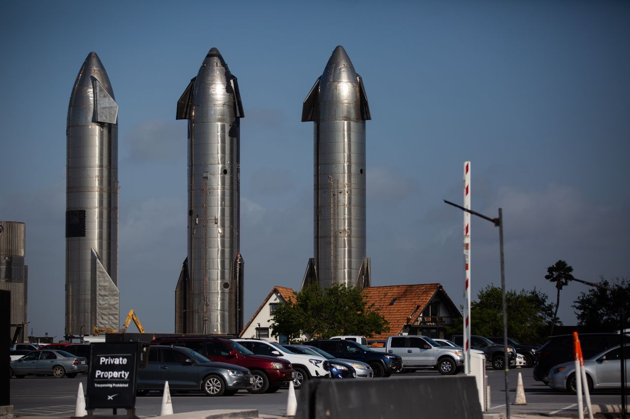 Starship niszczy im domy. Teksańczycy mają dość