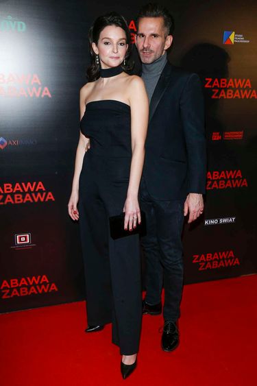 Maria Dębska, Marcin Bosak - premiera filmu "Zabawa Zabawa"