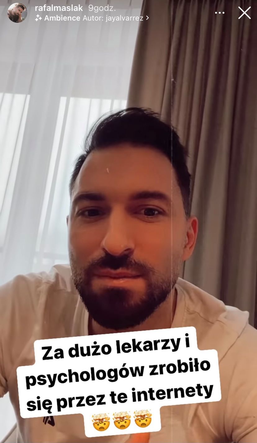 Rafał Maślak | fot. Instagram.com/rafalmaslak