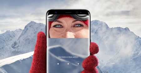 Galaxy S8 - skaner tęczówki złamany