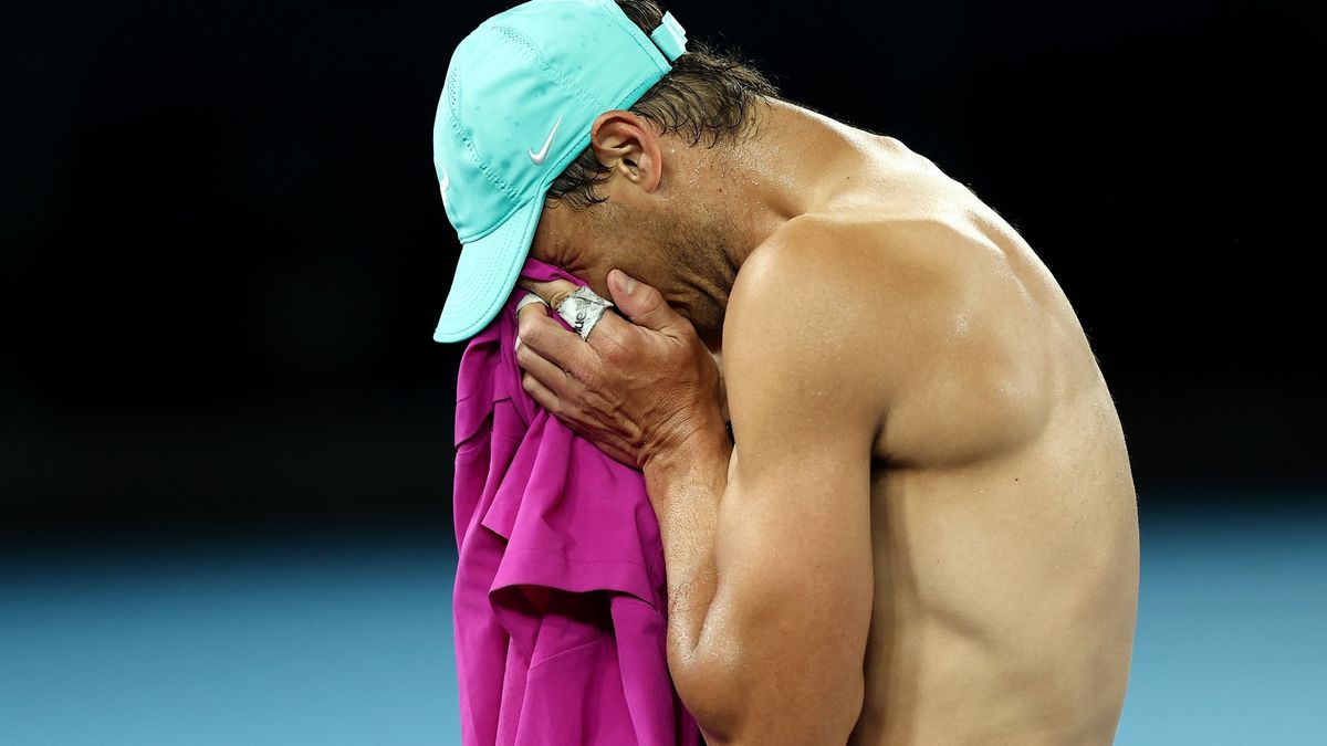 Rafael Nadal po wygranej w półfinale Australian Open zalał się łzami