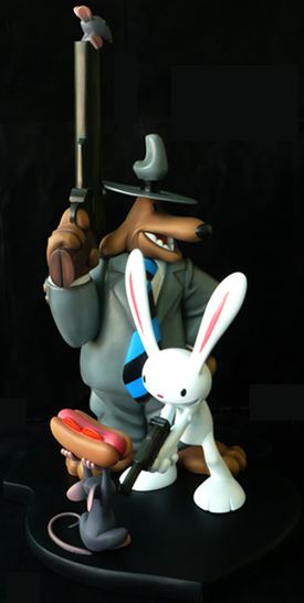 Śliczna figurka z Sam & Max