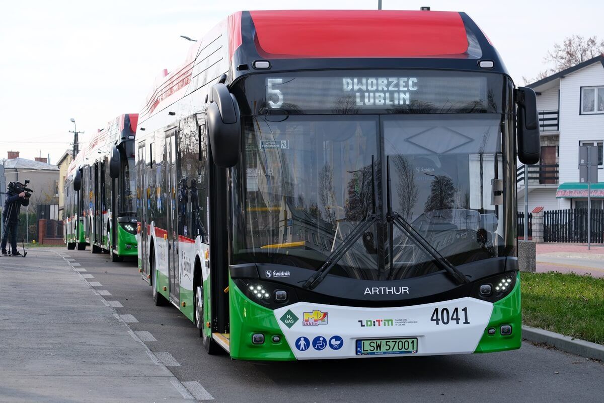 MPK Lublin w tarapatach. Autobusy wodorowe nie dotrą na czas, zagrożone miliony z dotacji
