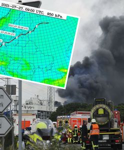 Potężny wybuch w niemieckiej fabryce. Czy skażenie atmosfery dotrze do Polski?