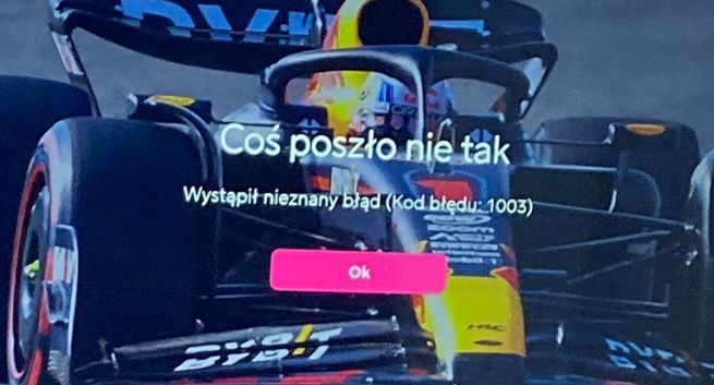 Viaplay znów z usterkami, tym razem przy transmisji z Formuły 1