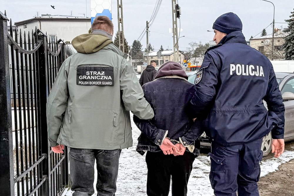 Krajowa akcja Straży Granicznej przeciwko nielegalnej migracji