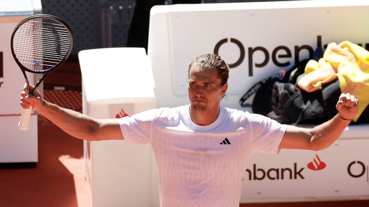 PAP/EPA / Chema Moya / Na zdjęciu: Alexander Zverev