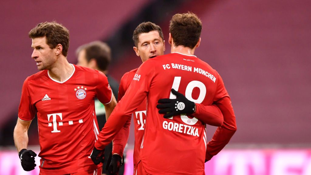 Zdjęcie okładkowe artykułu: Getty Images / Lukas Barth-Tuttas  / Na zdjęciu: drużyna Bayernu Monachium