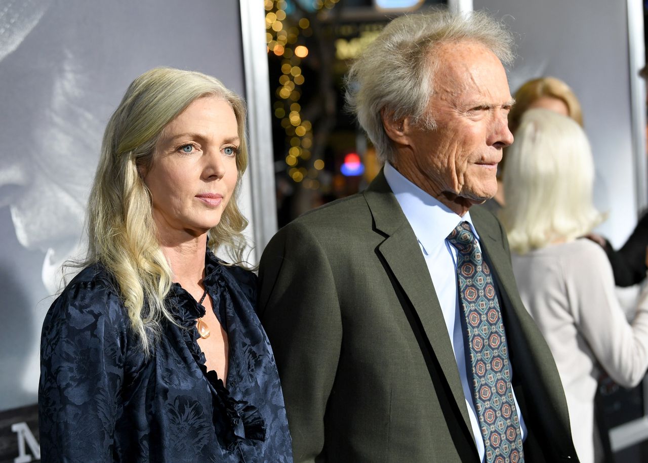 Christina Sandera and Clint Eastwood