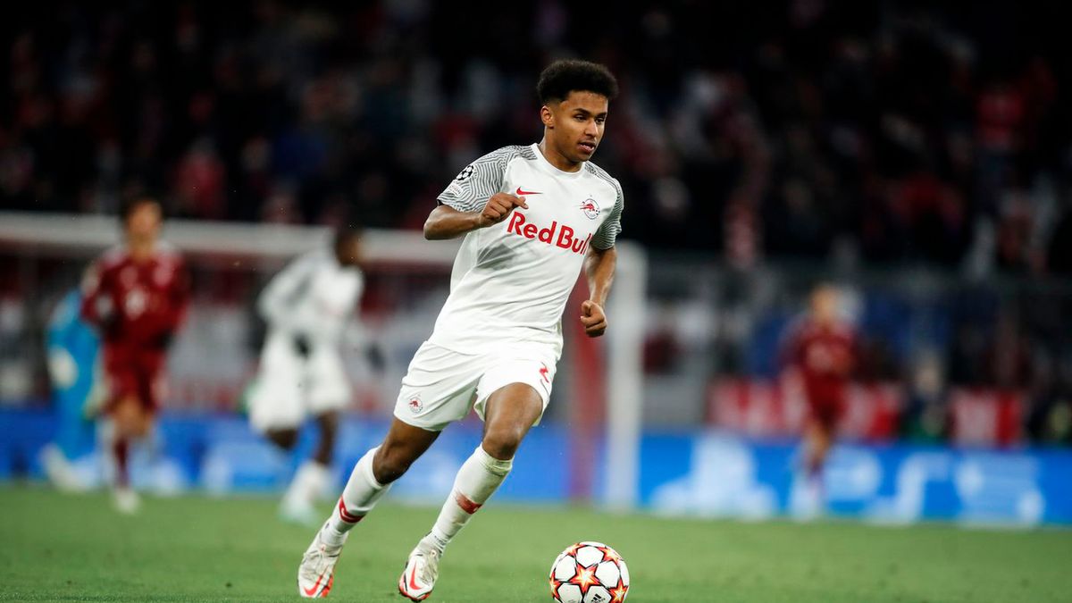 Zdjęcie okładkowe artykułu: Getty Images / Jasmin Walter - FC Red Bull Salzburg / Karim Adeyemi w akcji