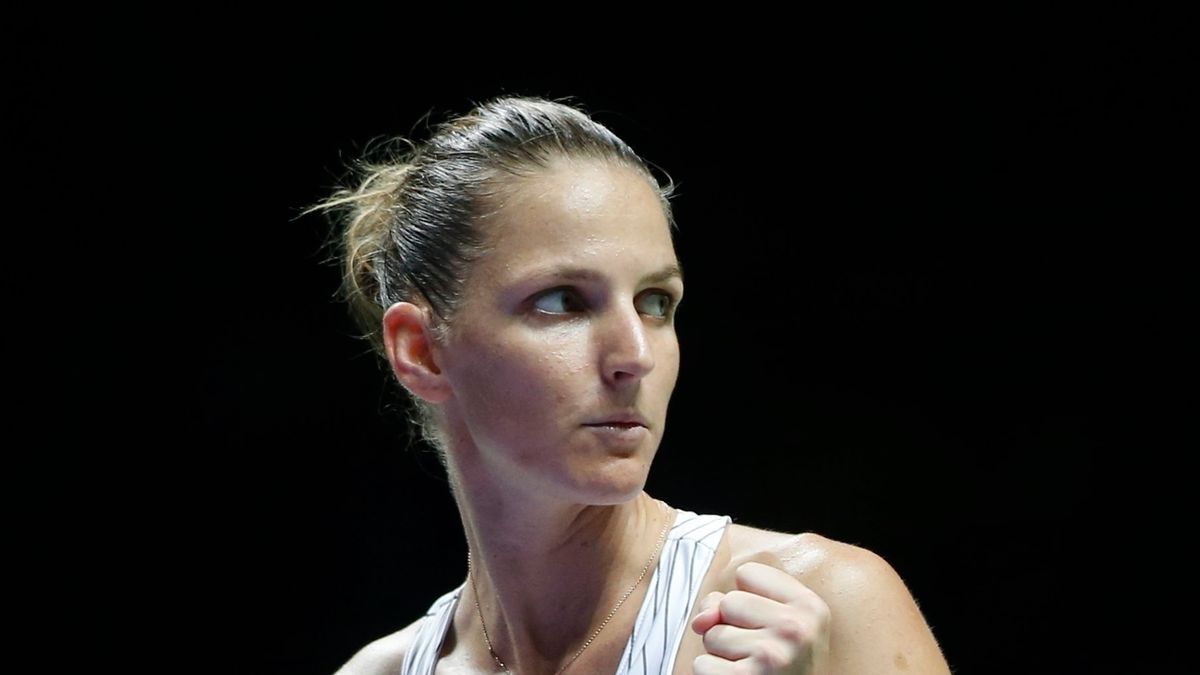 PAP/EPA / WALLACE WOON / Na zdjęciu: Karolina Pliskova