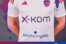 Grafika zapowiadająca współpracę Rakowa i Zondacrypto