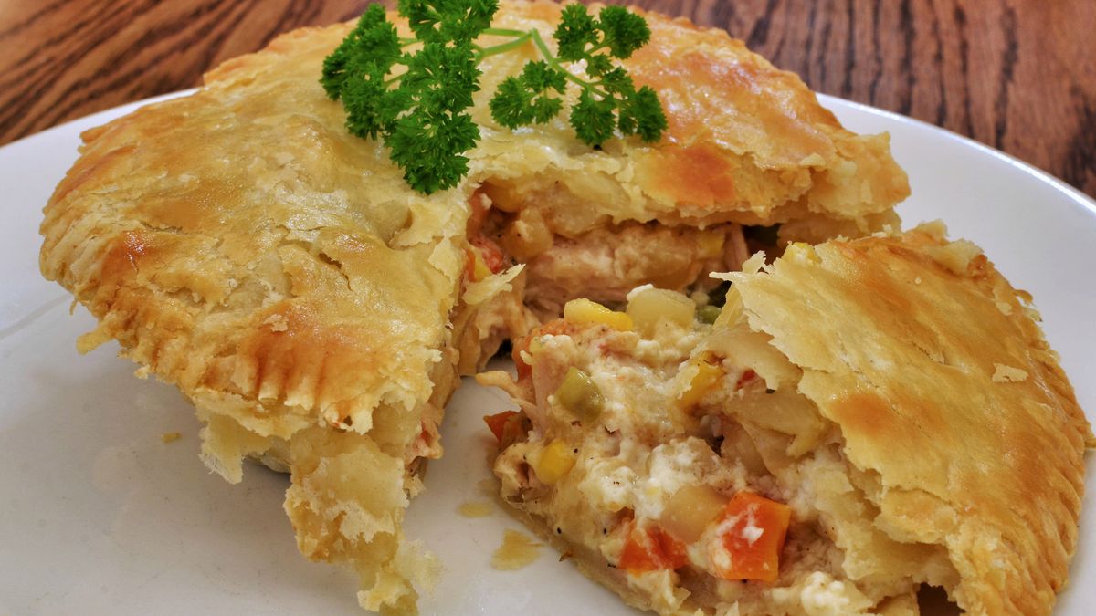 Mrożona tarta z indykiem