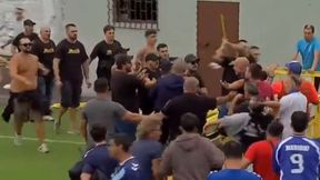 Dantejskie sceny w turystycznym raju. Kibole dali o sobie znać