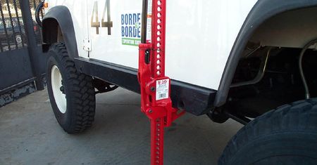 Hi-Lift Jack, liftdżek, lift-jack [słowniczek terenowy]