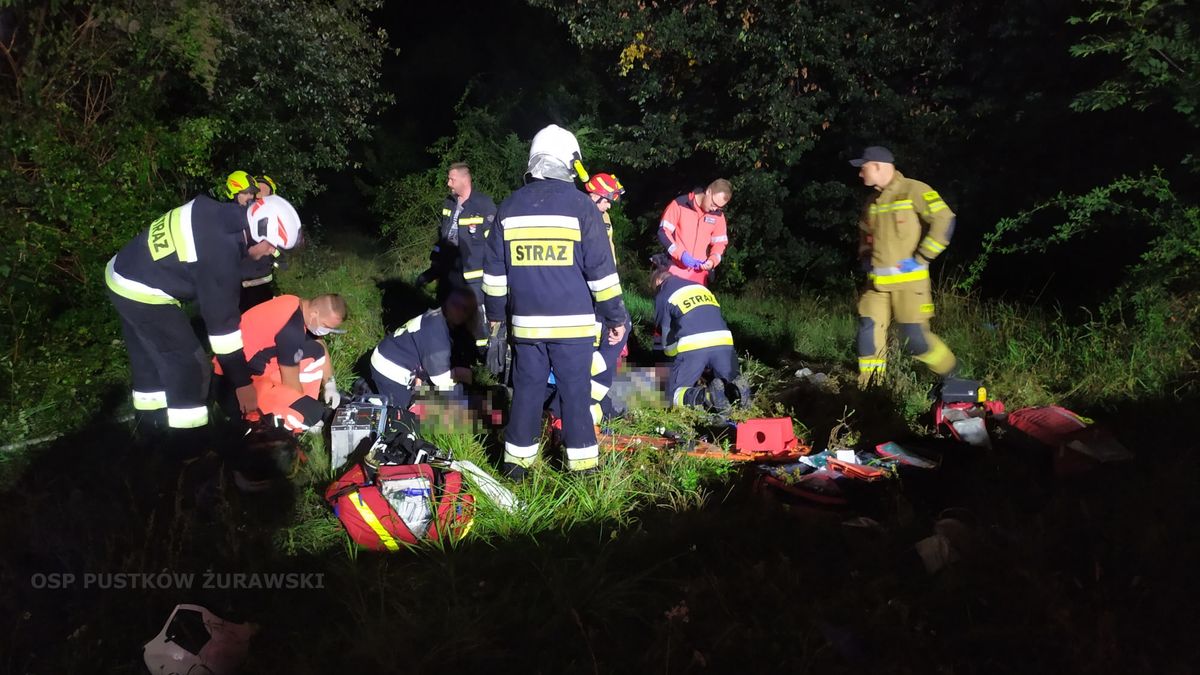 Wrocław. Tragiczny pożar koło Kobierzyc. Nie żyją trzy osoby