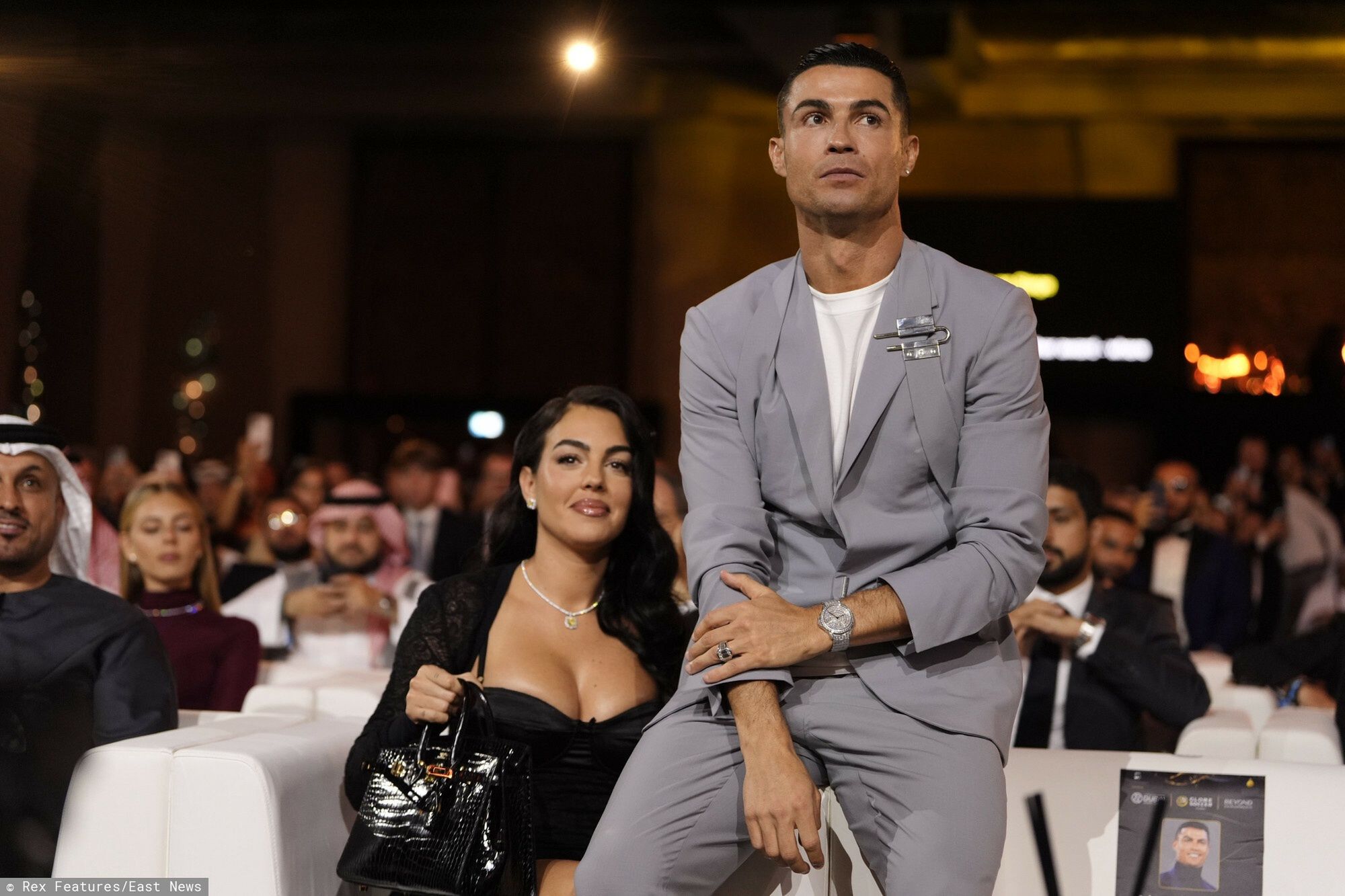 Georgina Rodriguez i Cristiano Ronaldo na Globe Soccer Awards