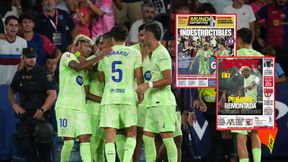 Katalońskie media zachwycone FC Barceloną. "Pierwsza remontada"