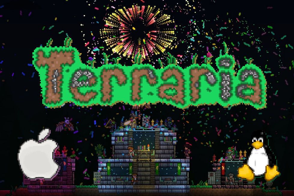 Fenomenalna gra Terraria wreszcie w wersji na Linuksa oraz Maka