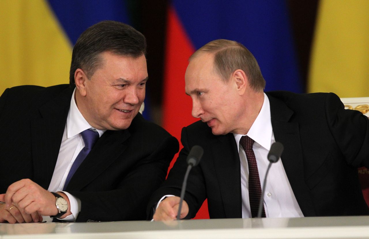 The former president of Ukraine is an ally of Vladimir Putin.