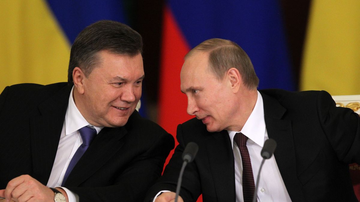 Były prezydent Ukrainy to poplecznik Władimira Putina