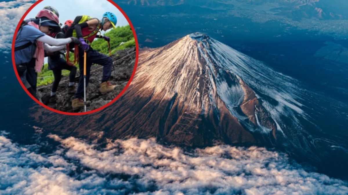 Kokichi Akuzawa w wieku 102. lat zdobył górę Fuji