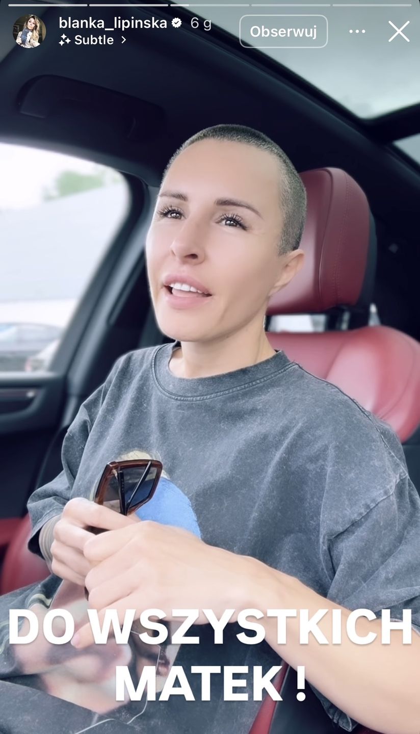 Blanka Lipińska opowiada o spotkaniu w sklepie 