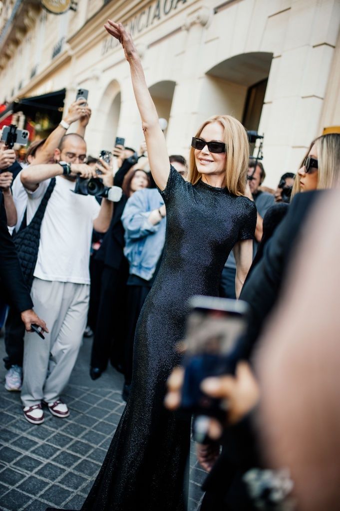 Nicole Kidman z córką podczas Tygodnia Mody w Paryżu