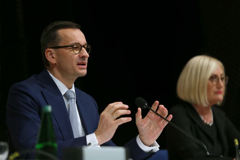 Premier Mateusz Morawiecki podczas szczytu klimatycznego COP24 w Katowicach