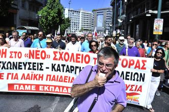Protesty w Grecji. Pracownicy sektora publicznego przeciw zwolnieniom