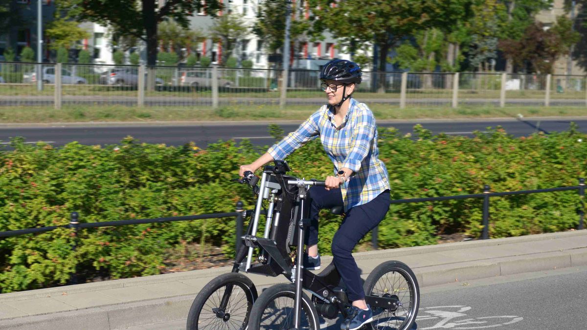 Rower dla niepełnosprawnych. Nigdy nie powinien się wywrócić. Stworzyli go Polacy 1