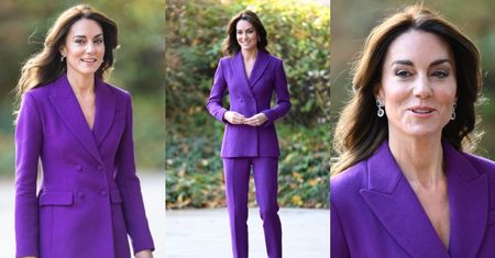 Kate Middleton w stylizacji za 18 TYSIĘCY odwiedza muzeum. W jej uszach błyszczały szafirowe kolczyki po księżnej Dianie (ZDJĘCIA)