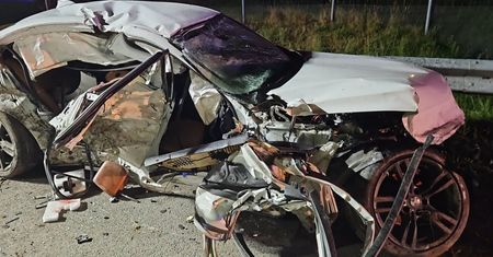 Jechał BMW prostą drogą. Tragiczny finał