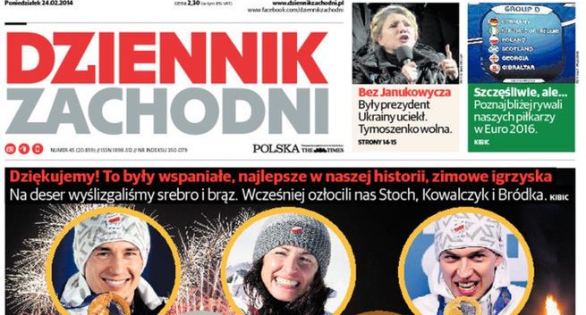 Tylko „Dziennik Wschodni” na plusie, „Dziennik Zachodni” najchętniej kupowany