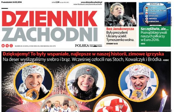 Tylko „Dziennik Wschodni” na plusie, „Dziennik Zachodni” najchętniej kupowany