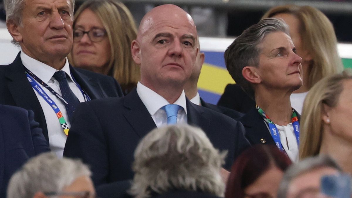 PAP/EPA / FRIEDEMANN VOGEL / Na zdjęciu: Gianni Infantino