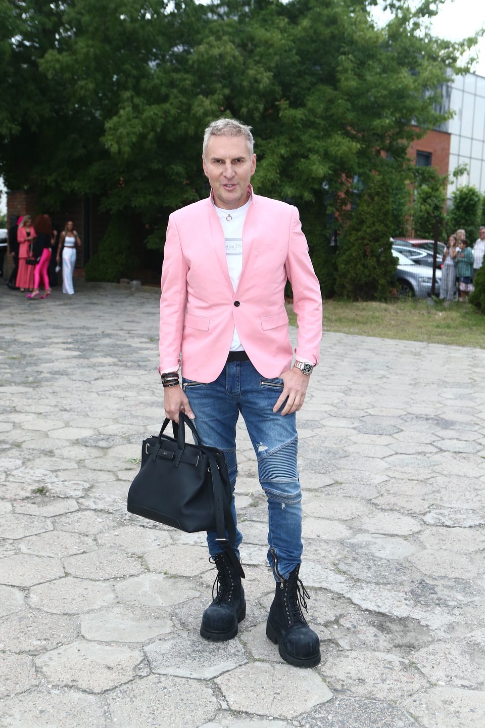 Krzysztof Gojdź na Pudelek Pink Party
