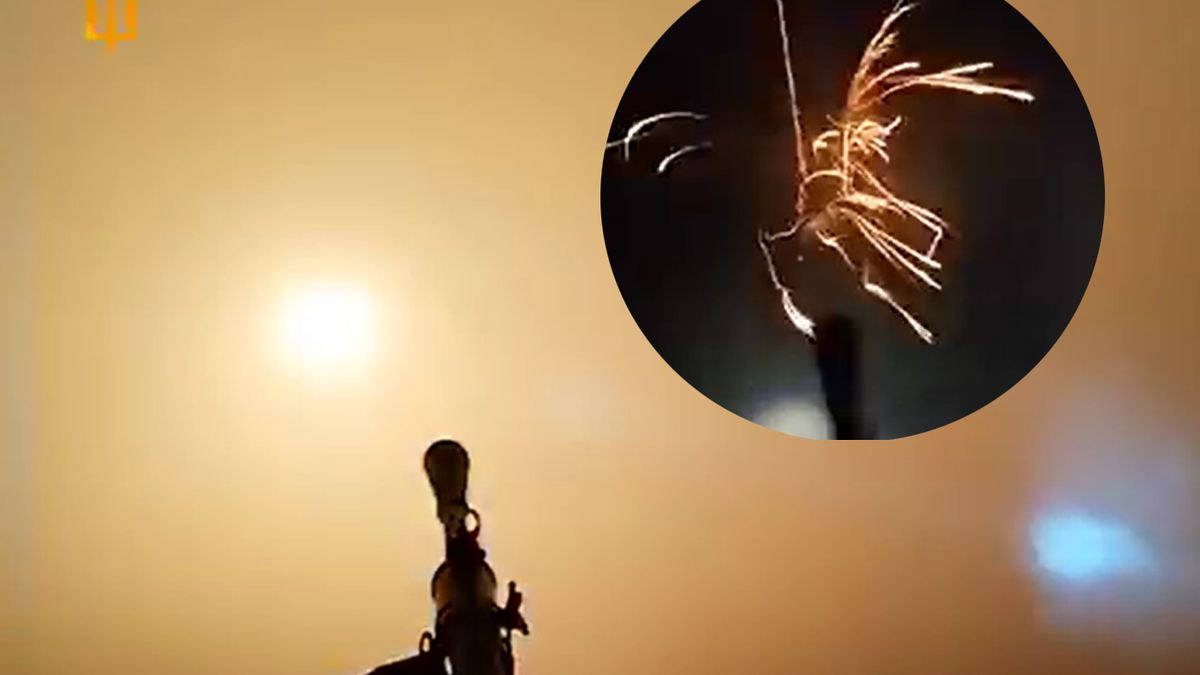 Niezwykłe wideo z ataku na rosyjskiego drona