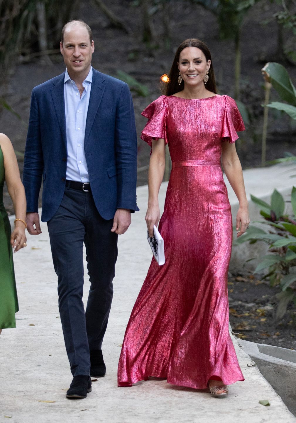 Książę William i Kate Middleton na uroczystym przyjęciu w Belize
