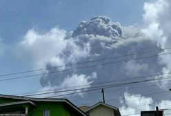 Wybuch wulkanu La Soufriere. Ewakuacja na wyspie