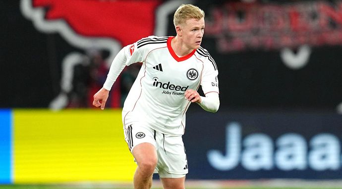 Liga niemiecka - mecz: Eintracht Frankfurt - VfB Stuttgart