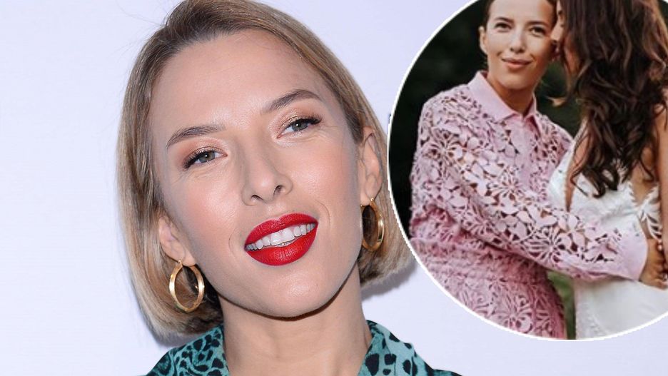 Ewa Chodakowska na ślubie przyjaciółki