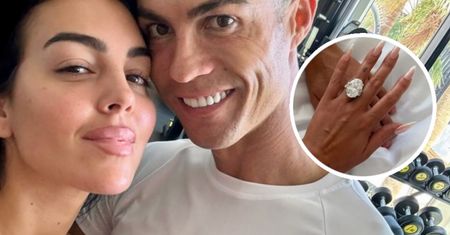 Cristiano Ronaldo oświadczył się DIABELSKO DROGIM pierścionkiem. Ekspertka oszacowała cenę