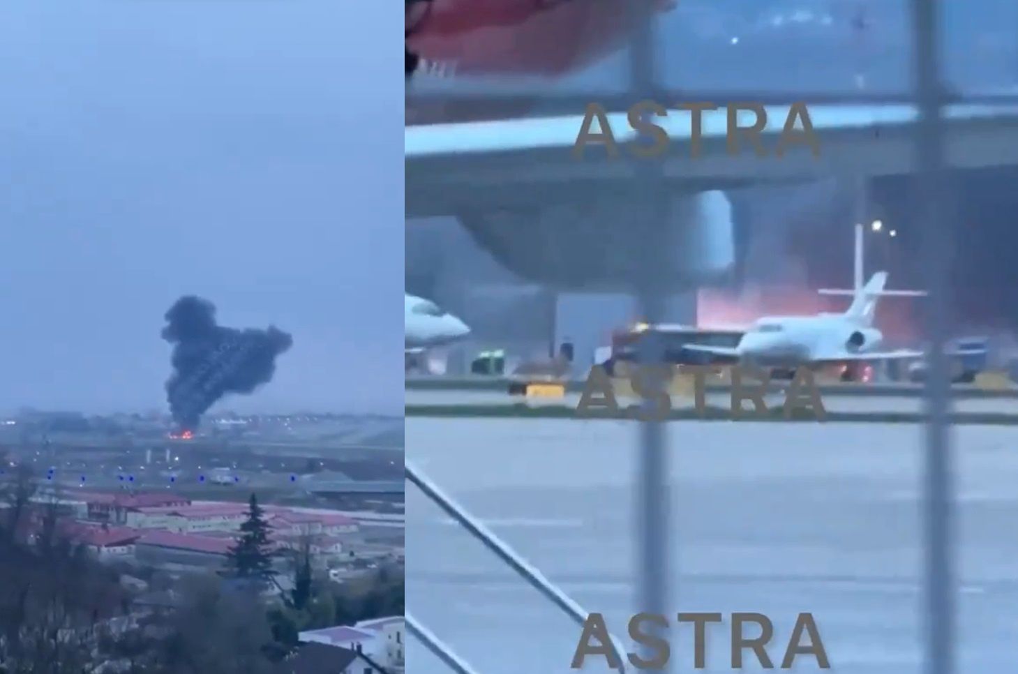 Pożar samolotu na lotnisku w Soczi. Czy to atak w stronę Putina?